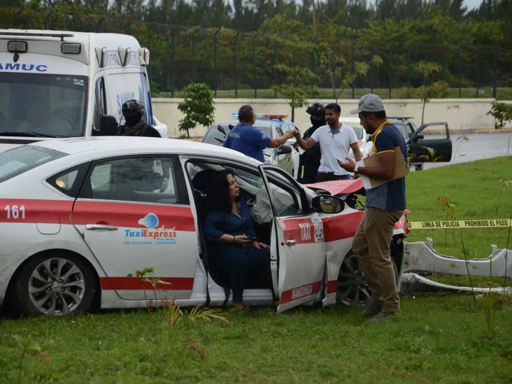 Accidente en colonia Los Pinos deja un muerto y tres personas heridas