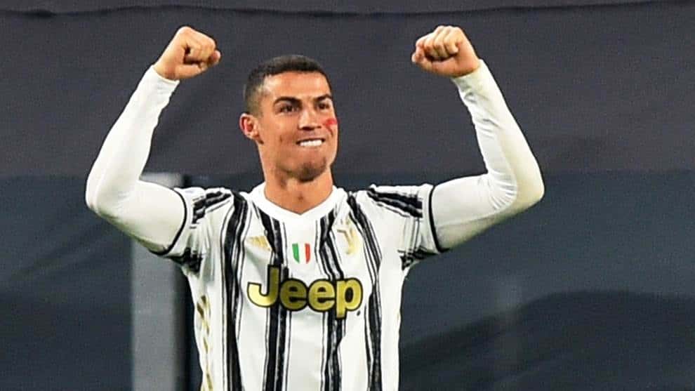 Juventus triunfa ante Cagliari con doblete de Cristiano Ronaldo