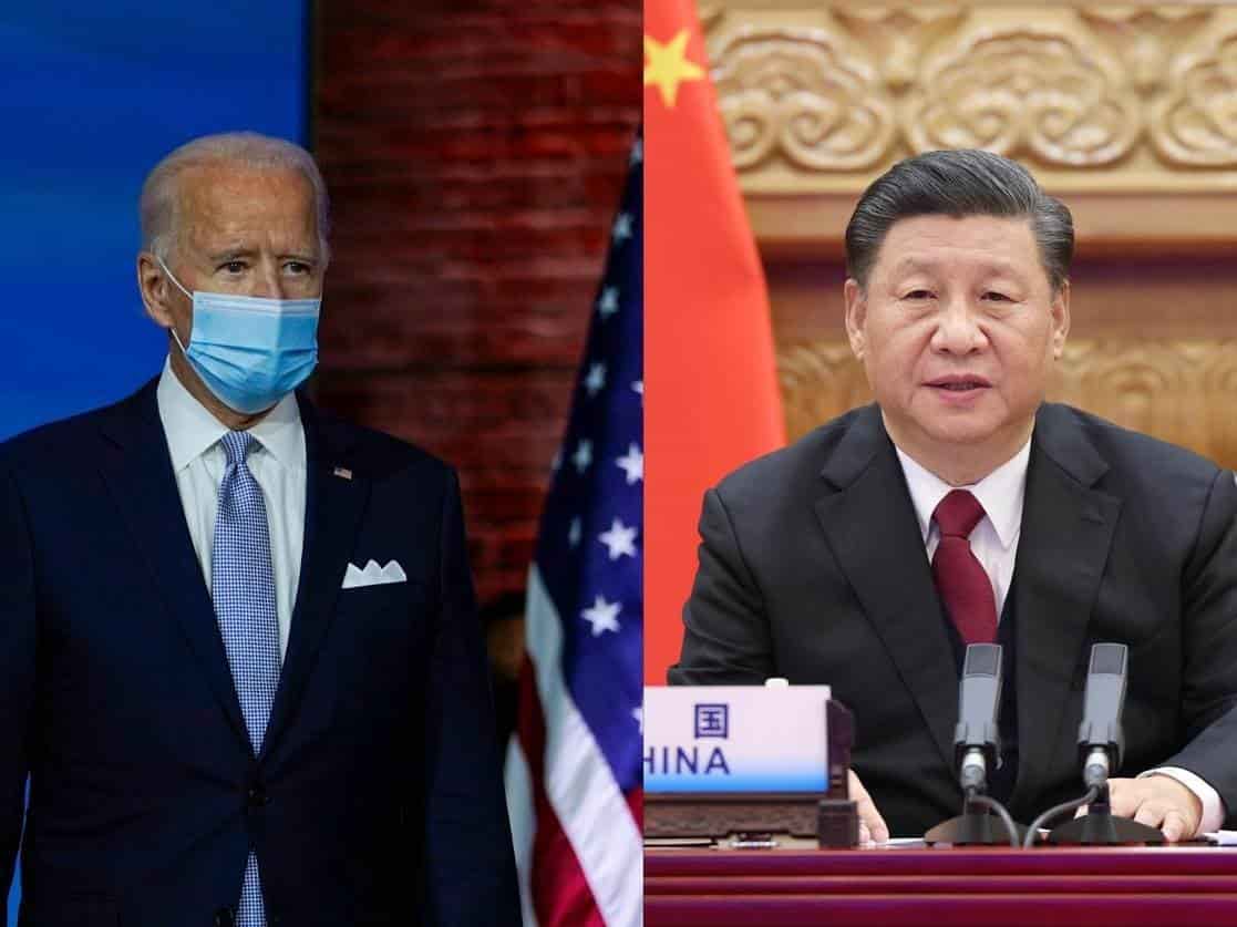 Xi Jinping felicita a Joe Biden