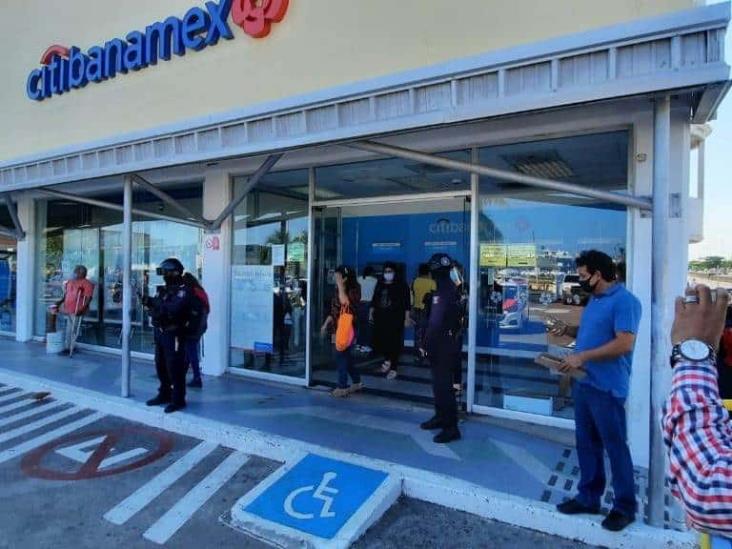 Registra Veracruz al menos tres asaltos en sucursales bancarias