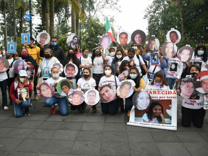 Colocan árbol del dolor y la esperanza por los desaparecidos de Veracruz