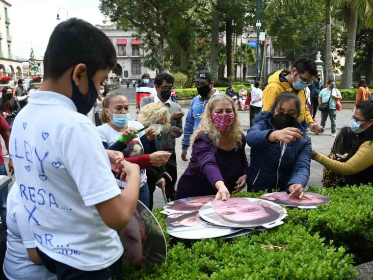 Colocan árbol del dolor y la esperanza por los desaparecidos de Veracruz