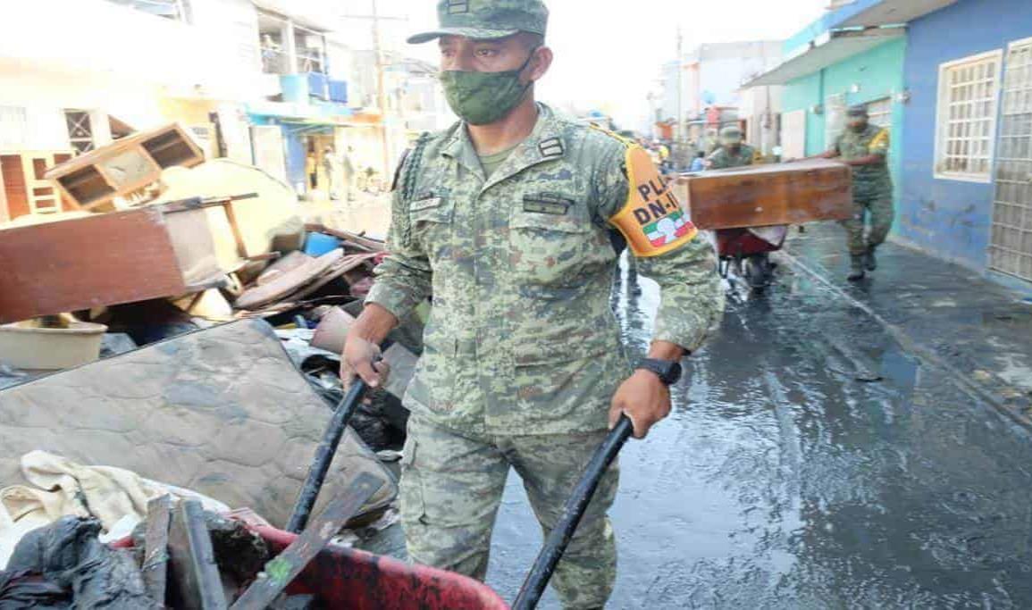 Ejército y Fuerza Aérea continúan aplicando Plan DN-III-E en Tabasco