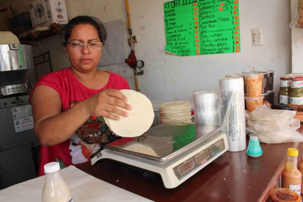 Precio de la tortilla se mantiene en Veracruz y Boca del Río