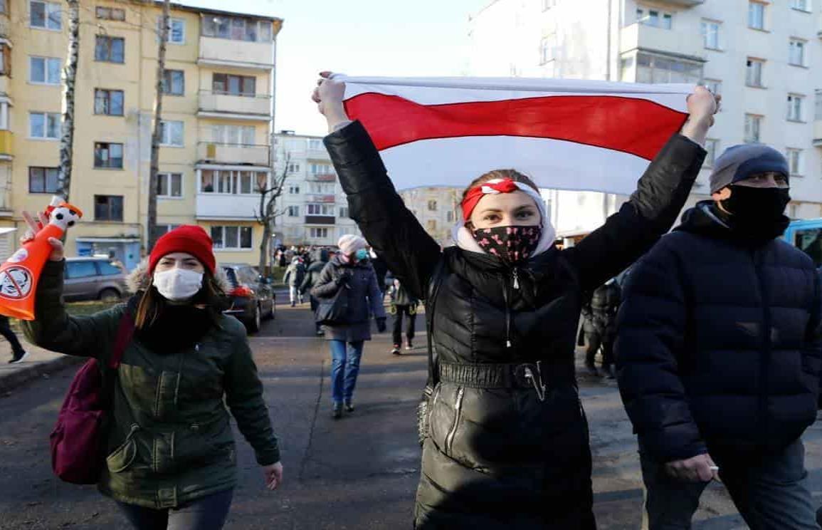 Continúan protestas en Bielorrusia contra Lukashenko