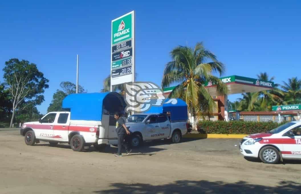 Combustibles cada vez más caros en Tonalapa