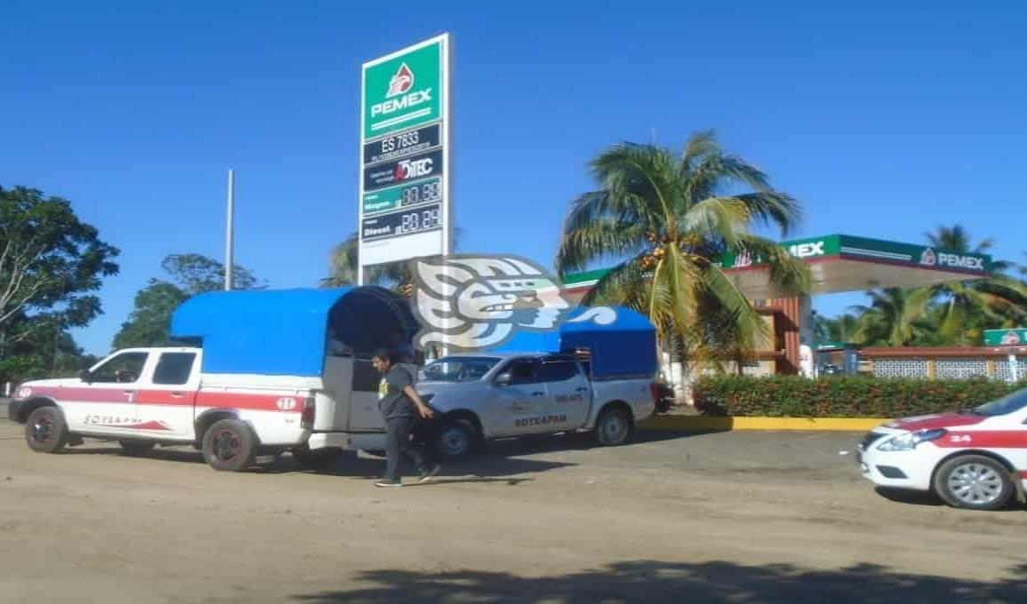 Combustibles cada vez más caros en Tonalapa