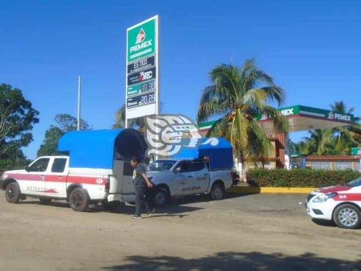 Combustibles cada vez más caros en Tonalapa