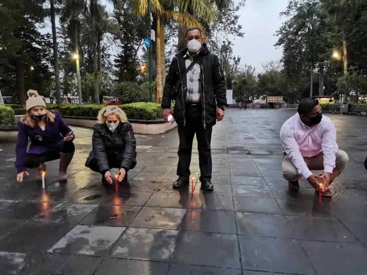 En Veracruz prenden luz para que regresen a casa en Día del Niño Perdido