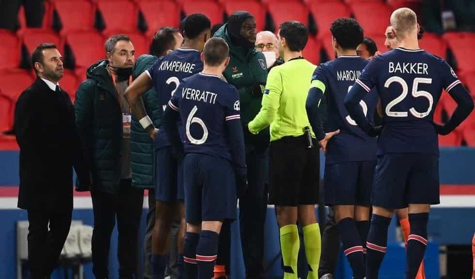 Partido del PSG vs Estambul se suspende por racismo