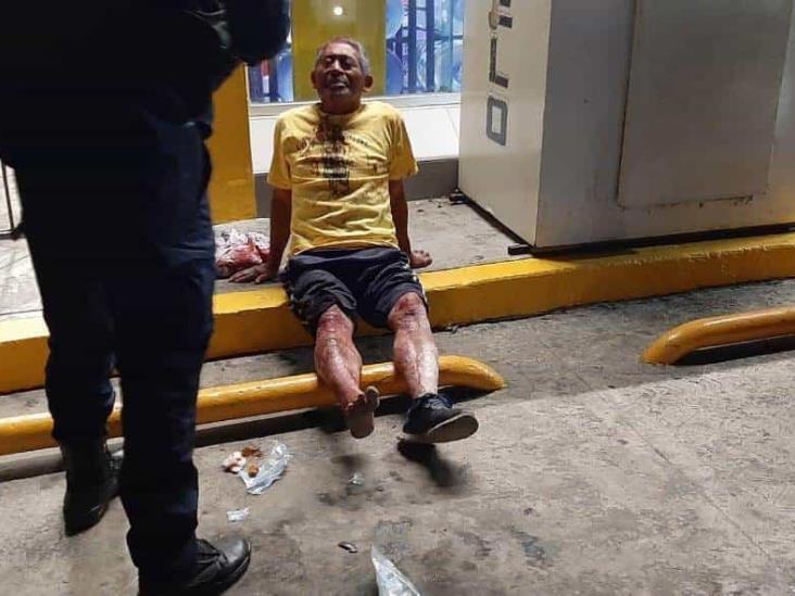 Tras ser golpeado y amarrado, hombre en estado de ebriedad solicita ayuda