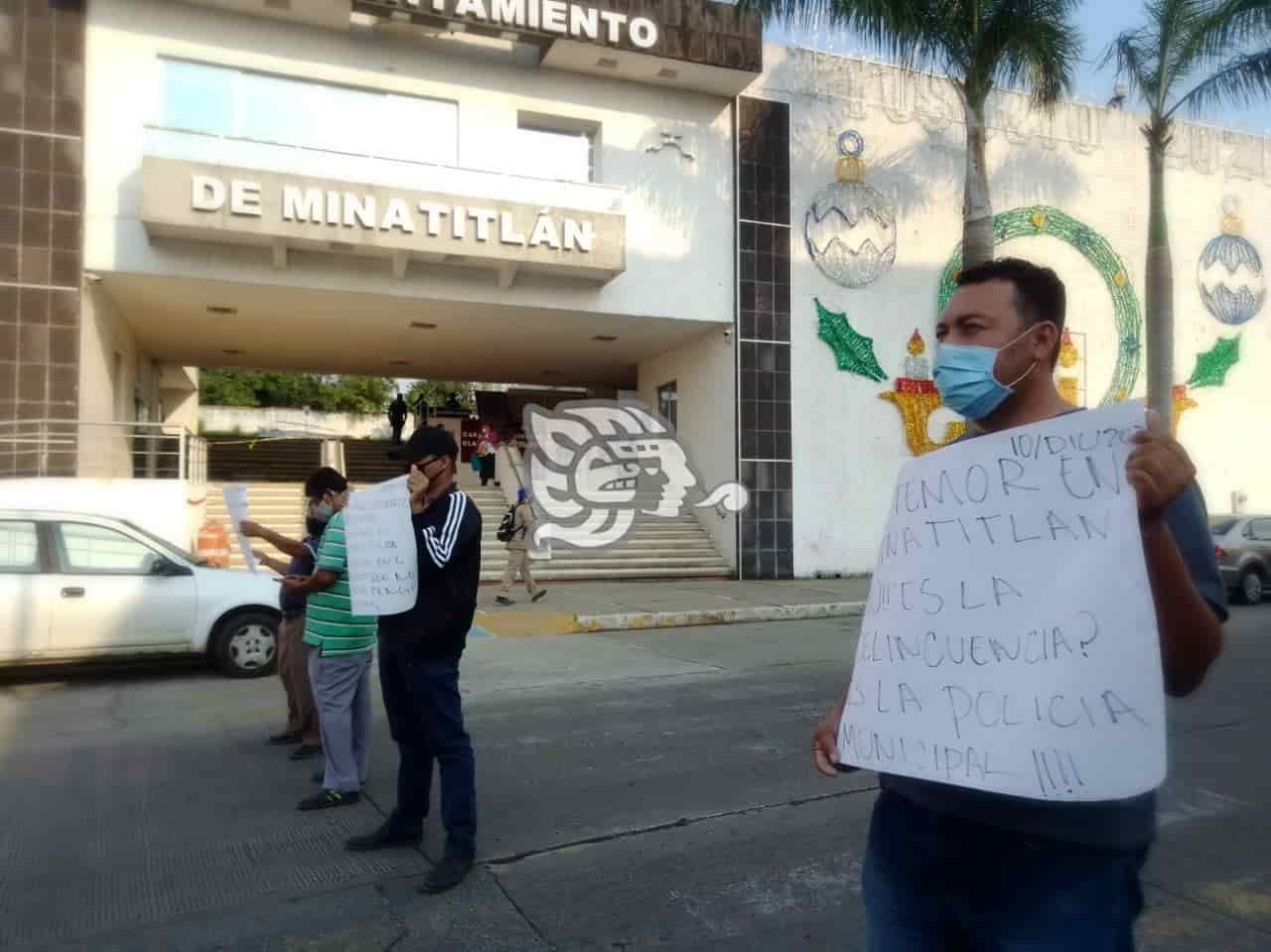 El temor en Minatitlán es la policía municipal, aquejan ciudadanos