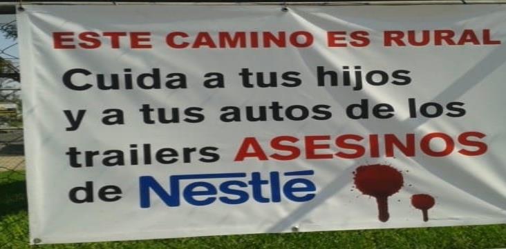 Reprochan en Coatepec incumplimiento de promesas de Nestlé