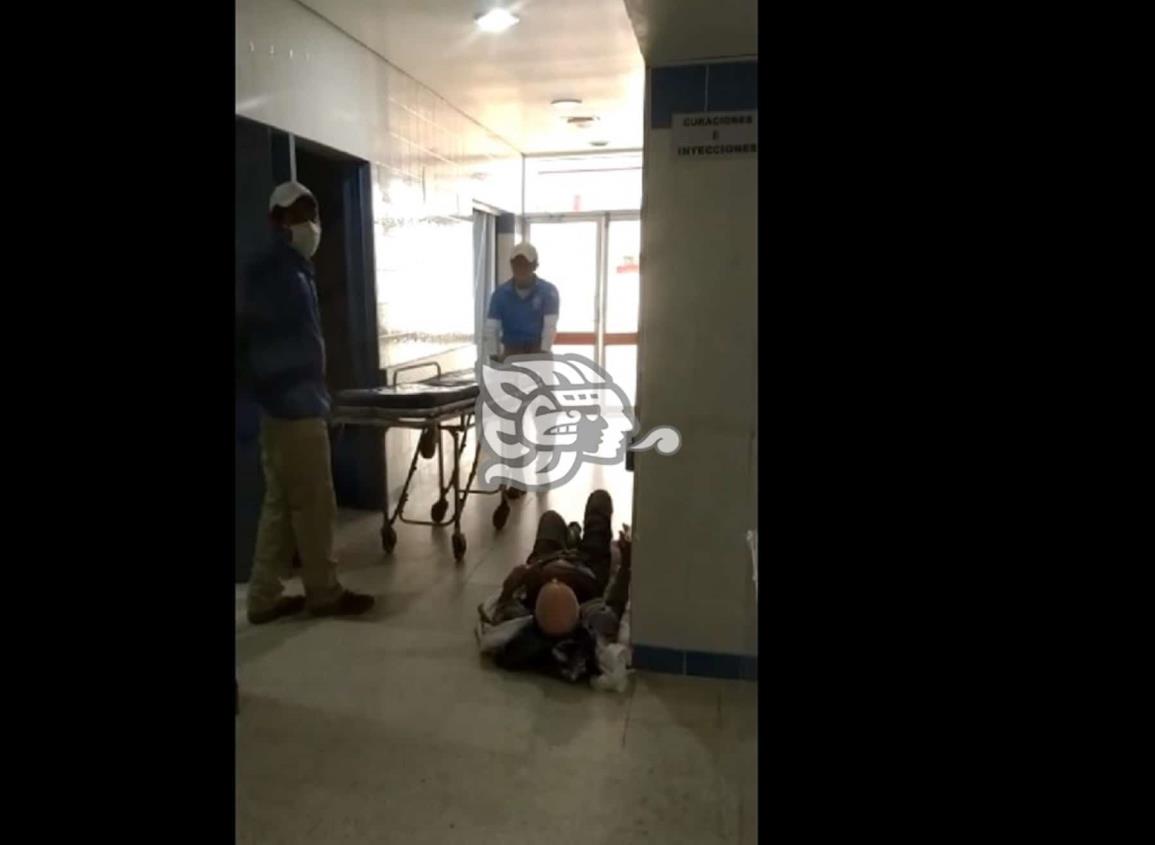 Acusan deficiente atención por parte del personal de hospital de Acayucan