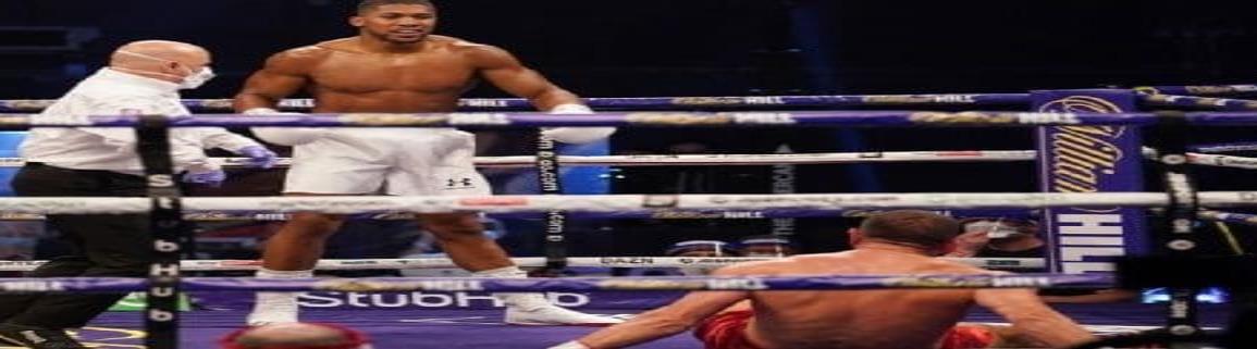 Anthony Joshua noqueó a Kubrat Pulev en Londres