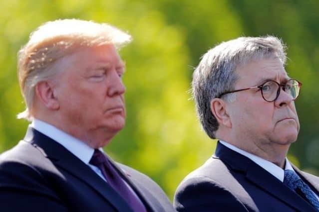 Fiscal General William Barr dejará su cargo a partir del 23 de Dic.