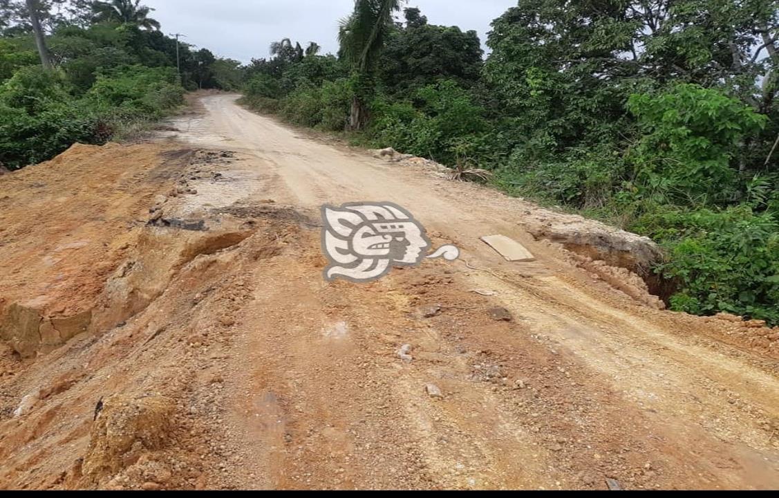 Suspendida la circulación sobre la carretera a La Herradura