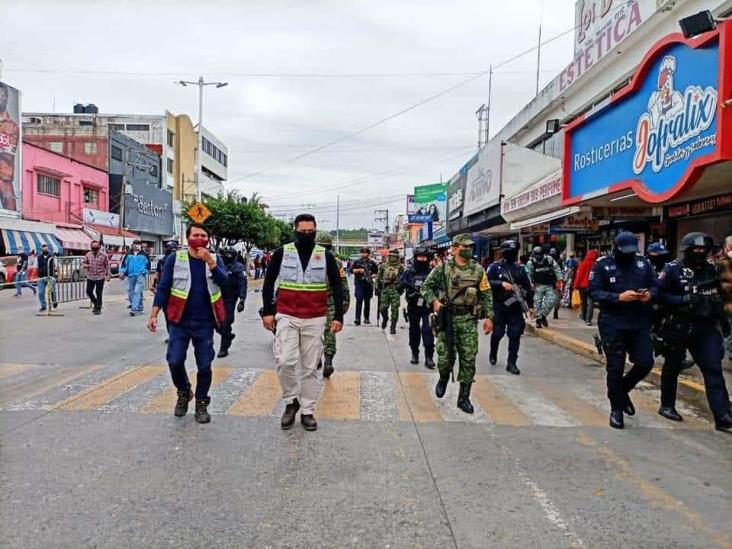 Decomisan pirotecnia en centro de Poza Rica