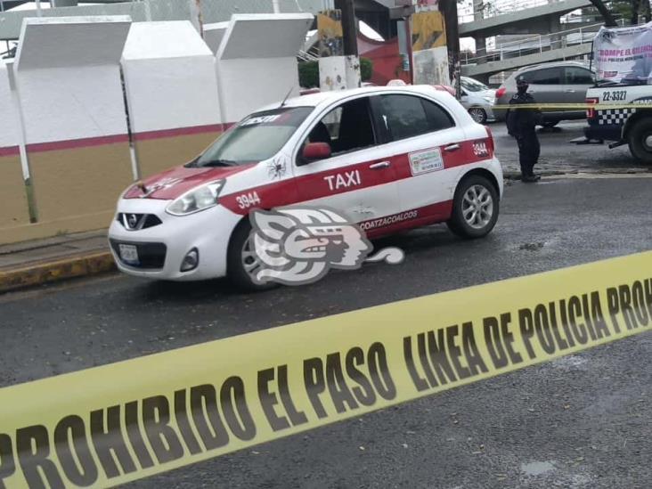 En menos de 24 horas, tercer taxista baleado en Coatzacoalcos