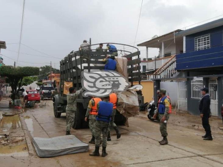 Fluye la solidaridad en Agua Dulce ante nueva contingencia