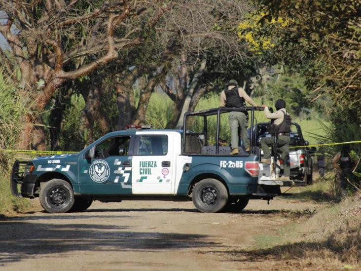 Hallan en camino de Fortín a hombre asesinado de un machetazo