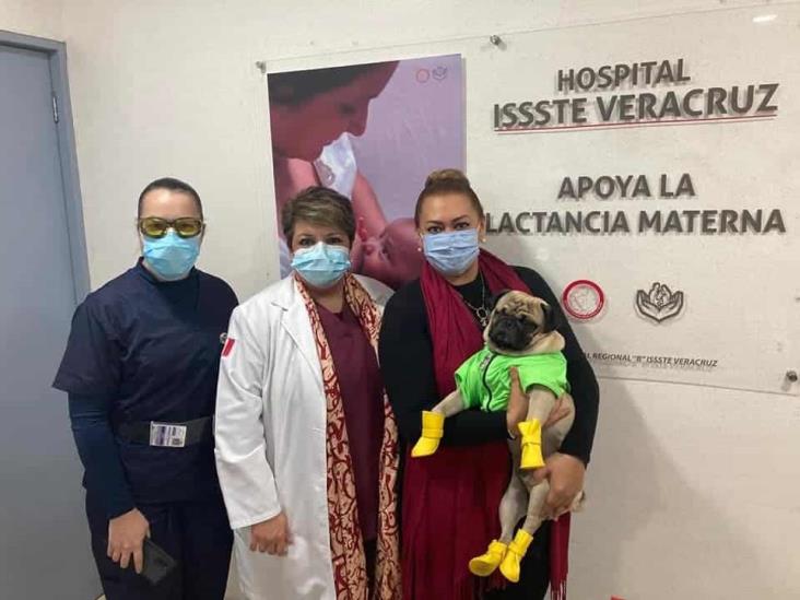 Llega Harley “El Tuerto” al Hospital Regional ISSSTE-Veracruz