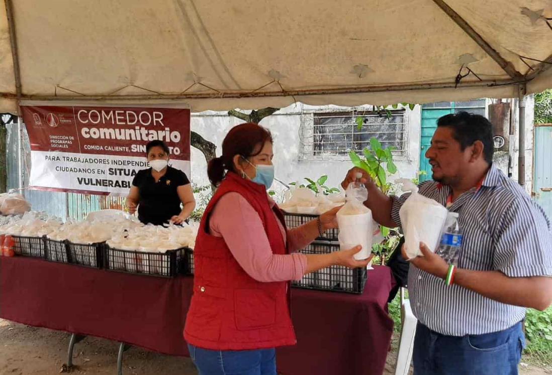 Instalan Comedor Comunitario en la colonia Independencia