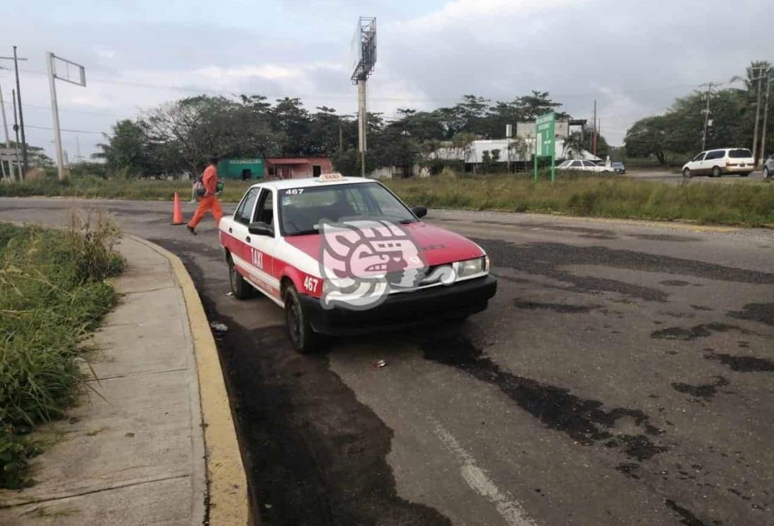 Van en aumento los ataques contra taxistas de Nanchital