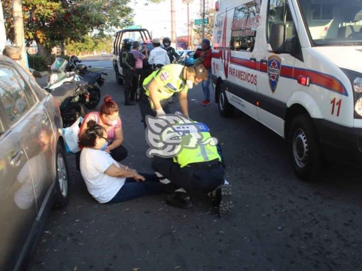 Atropellan a mujer en calles de Boca del Rïo