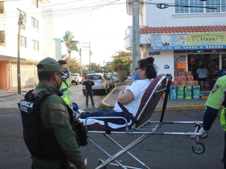 Atropellan a mujer en calles de Boca del Rïo