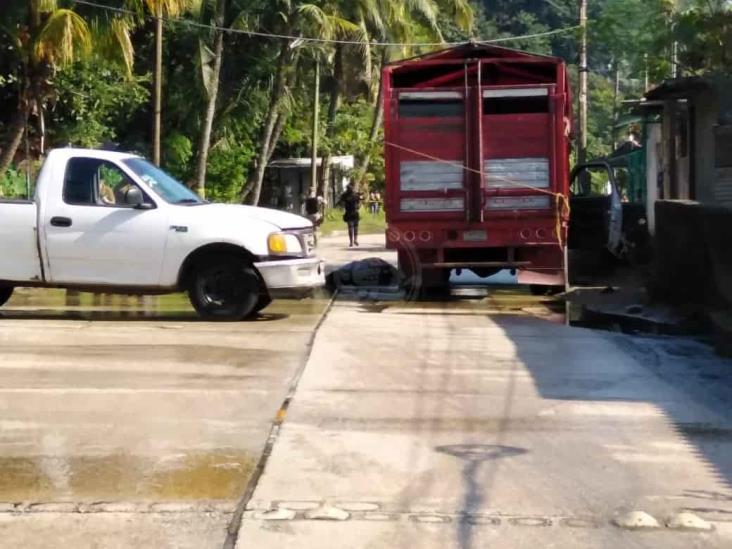 En vísperas de año nuevo asesinan a transportista en Coatzacoalcos