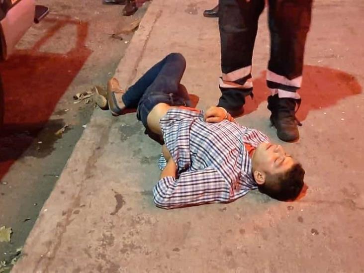 Asaltan y golpean a joven tras salir de bar en Veracruz