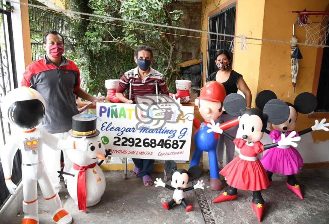 Eleazar, el artista de las piñatas