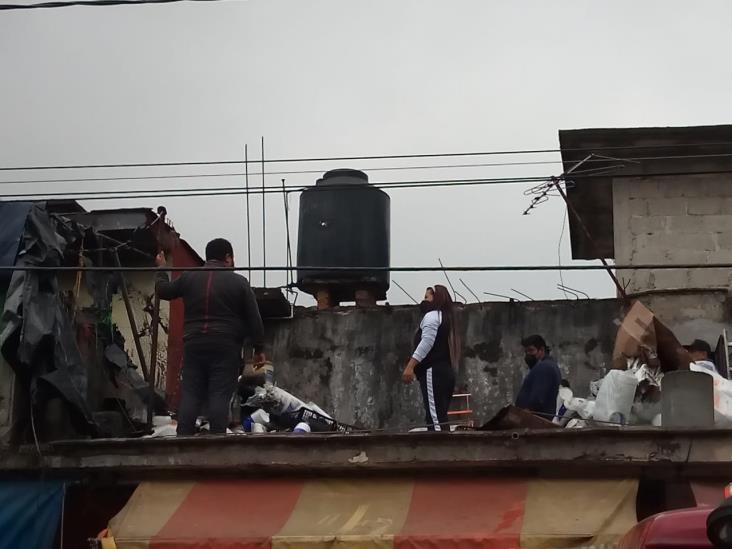 Incendio en Orizaba deja daños cuantiosos