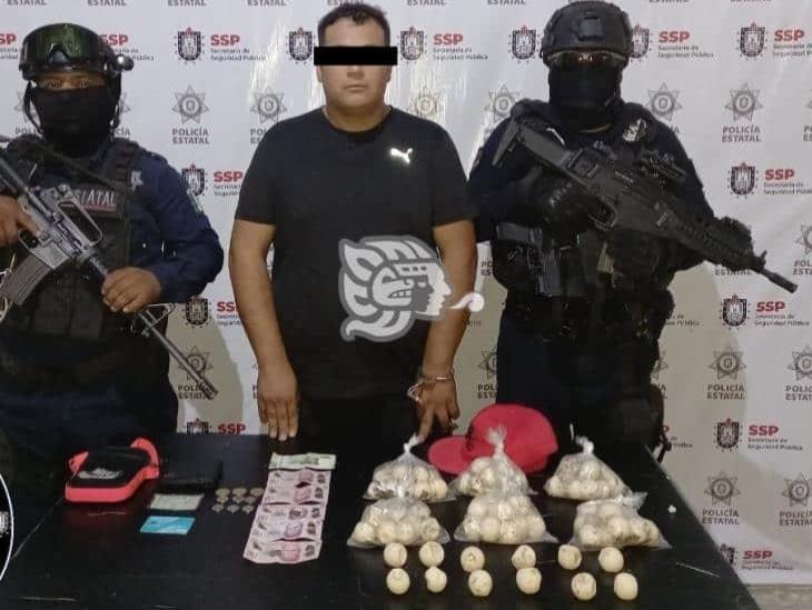 Detienen a presunto traficante de huevos de tortuga en Coatzacoalcos