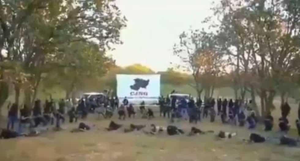 Grupo élite del CJNG exhibe armas de alto poder y manda mensaje a Los Zetas