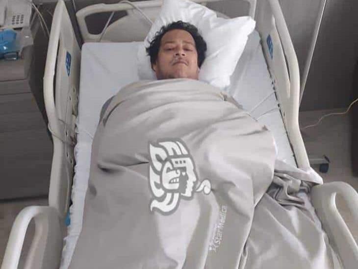 Joven de Coatzacoalcos solicita apoyo para tratar enfermedad de su padre
