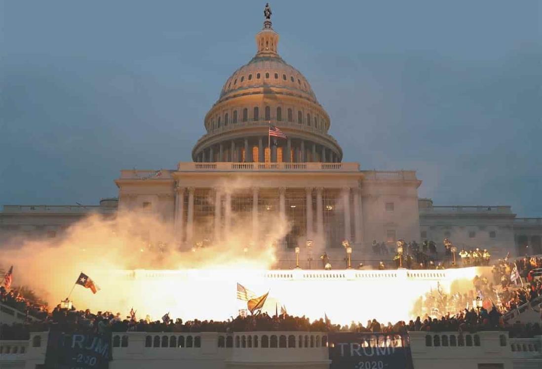 Asalto al Capitolio; día de furia dejó cuatro muertos y 52 detenidos