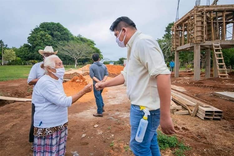 Cuitláhuac Condado arranca 2021 con obras
