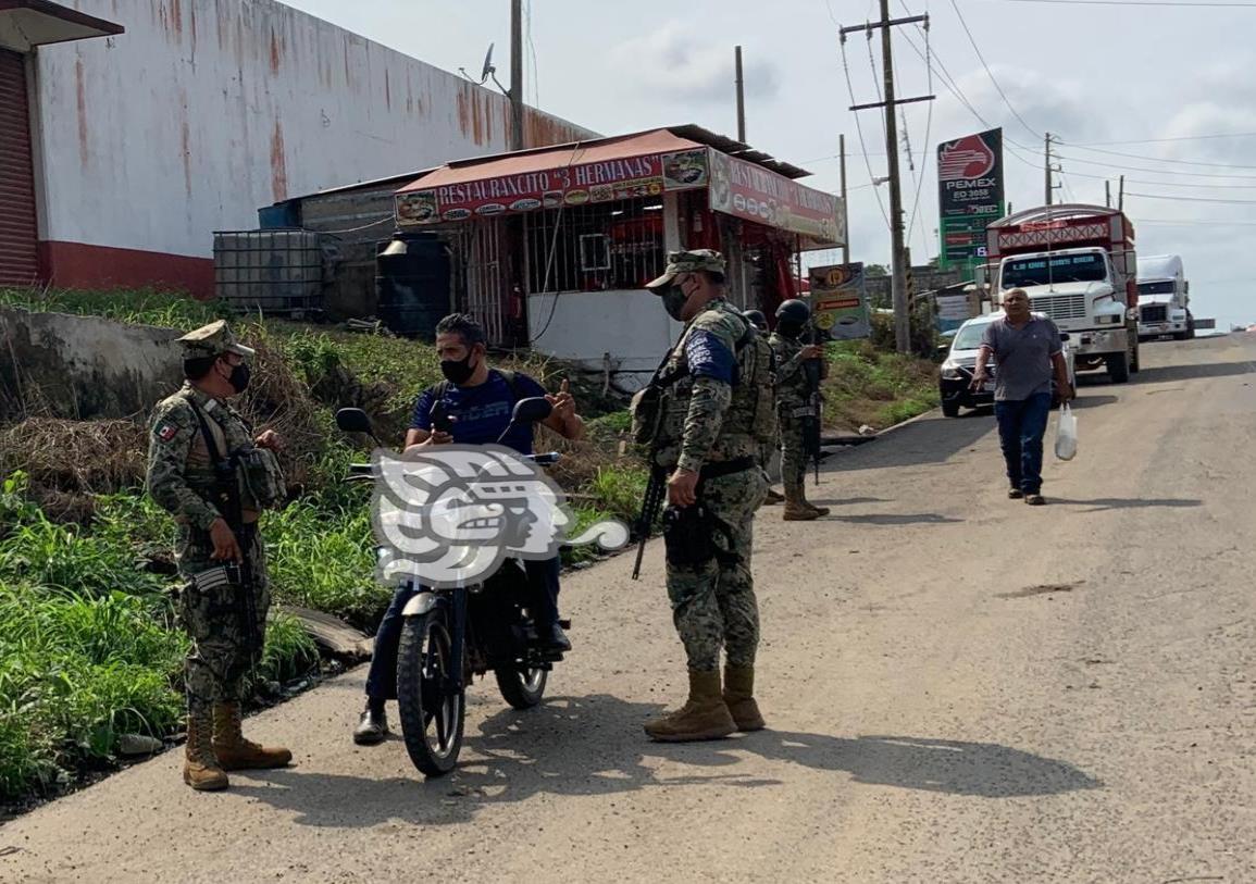Realiza Semar acciones preventivas en Sayula de Alemán