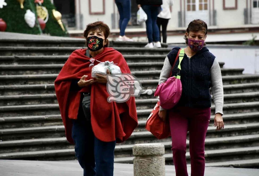 Frío seguirá para Veracruz; lunes, con lluvias y norte