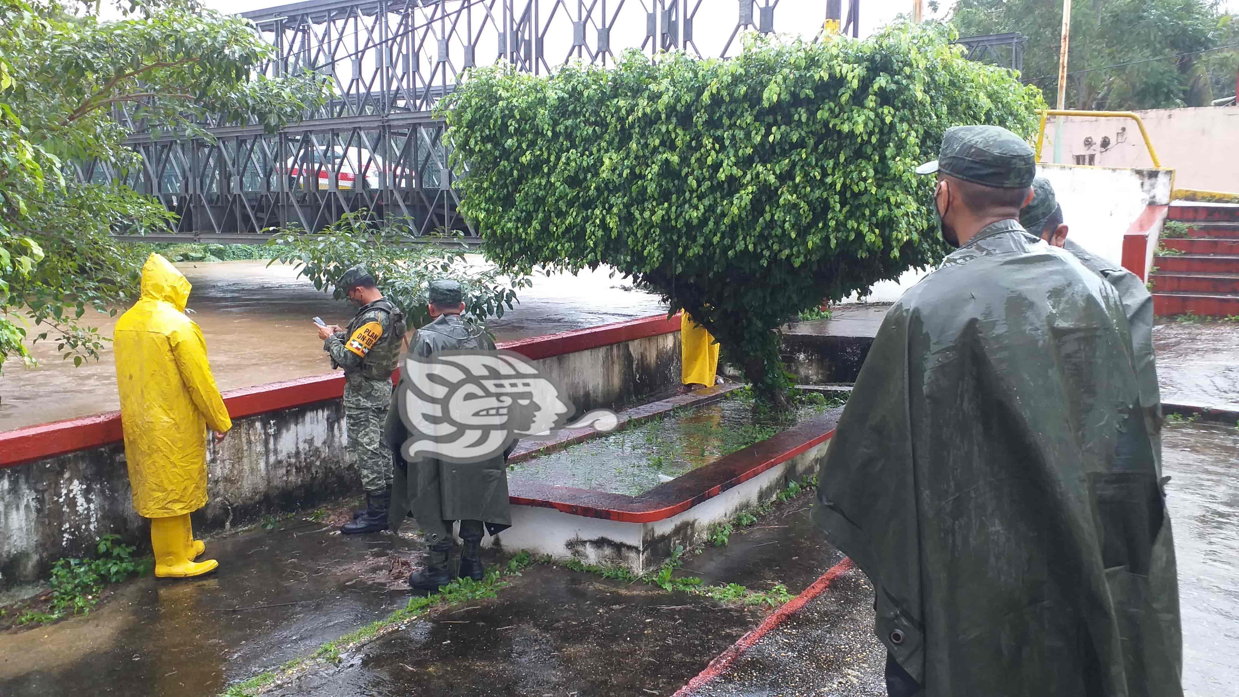 Frente Frío 26 activa monitoreo al río Agua Dulce