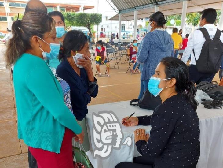 Continúan Brigadas Itinerantes de Registro Civil en Soteapan y Cosoleacaque