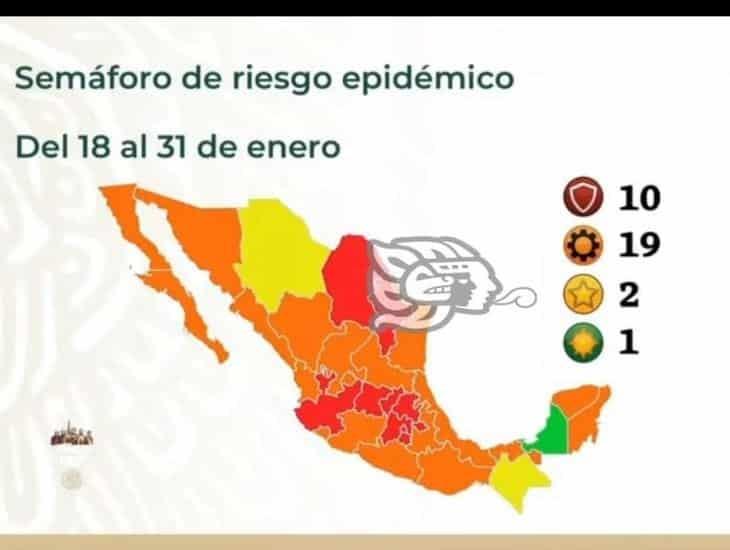 Veracruz baja la guardia ante el Coronavirus y retrocede a semáforo Naranja