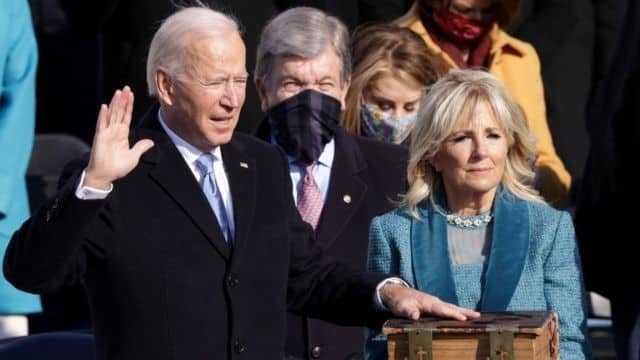 “La democracia ha triunfado”: Biden