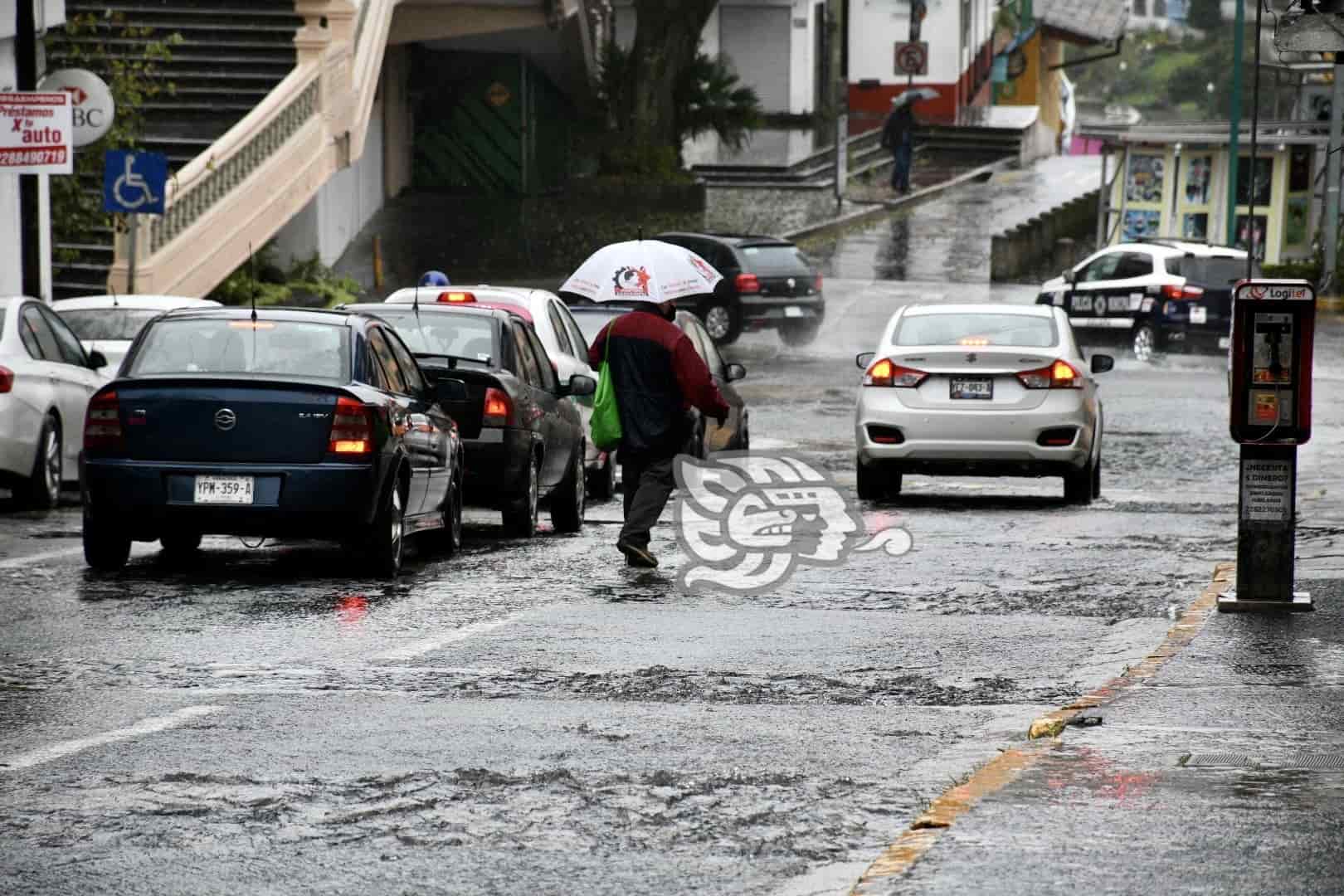 Afectaciones en Xalapa, Emiliano Zapata y Huatusco por lluvias: SPC