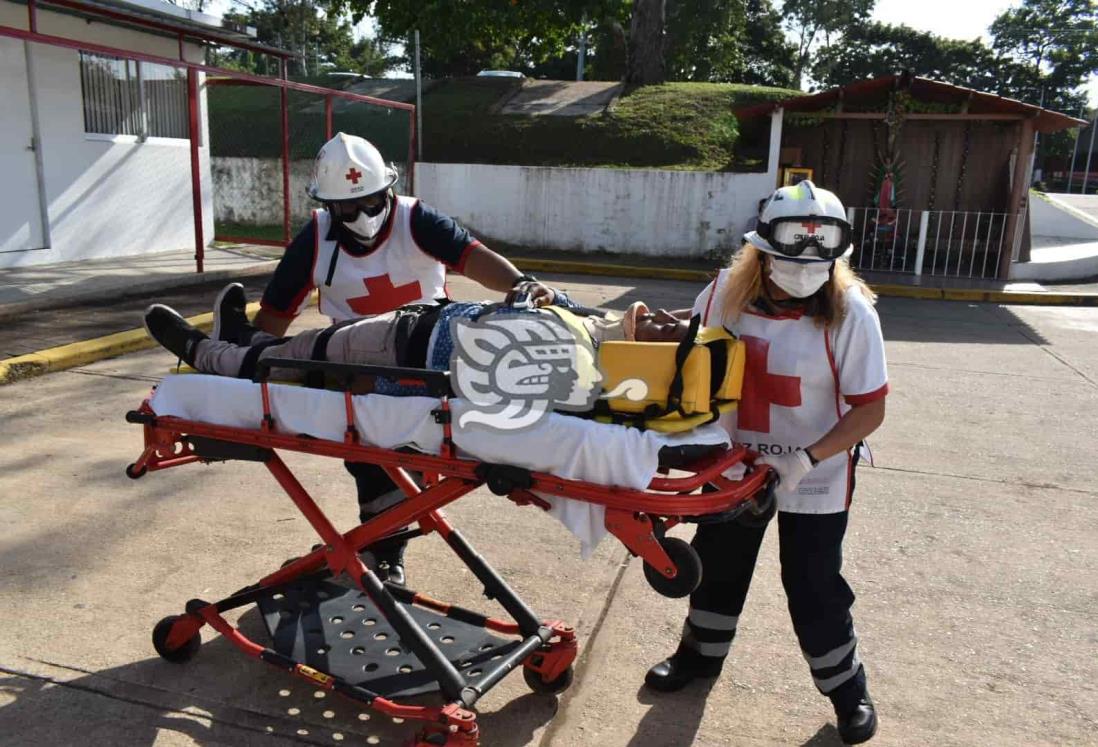 Comerciante sufre accidente de motocicleta en Sayula