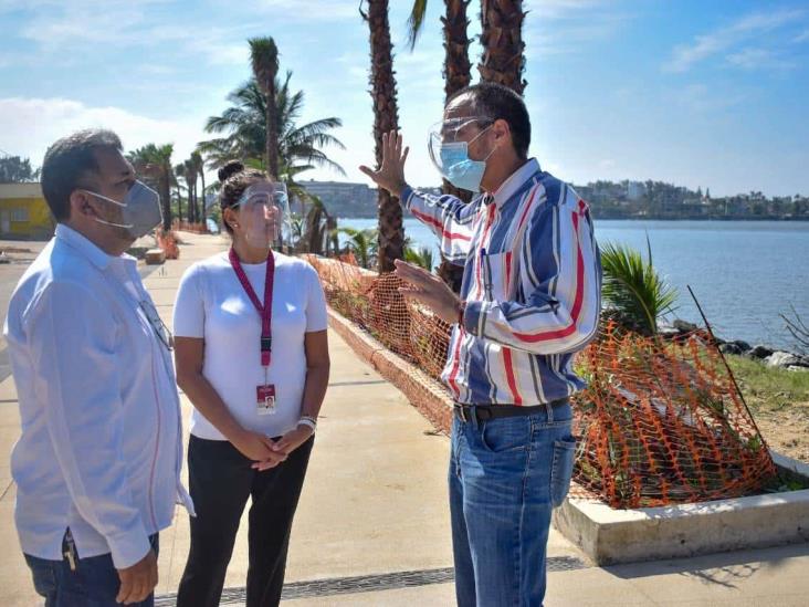 Supervisan trabajos de Mejoramiento Urbano en Villa Allende