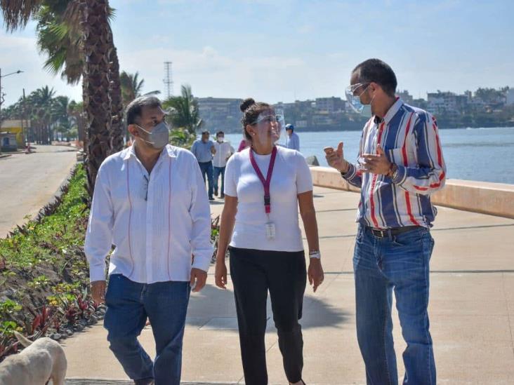 Supervisan trabajos de Mejoramiento Urbano en Villa Allende