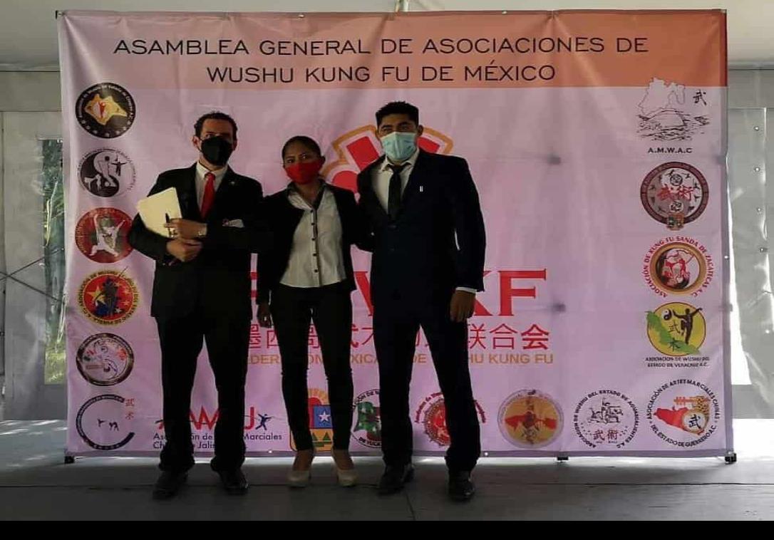 Acayucan estuvo presente en Asamblea Nacional de Wushu